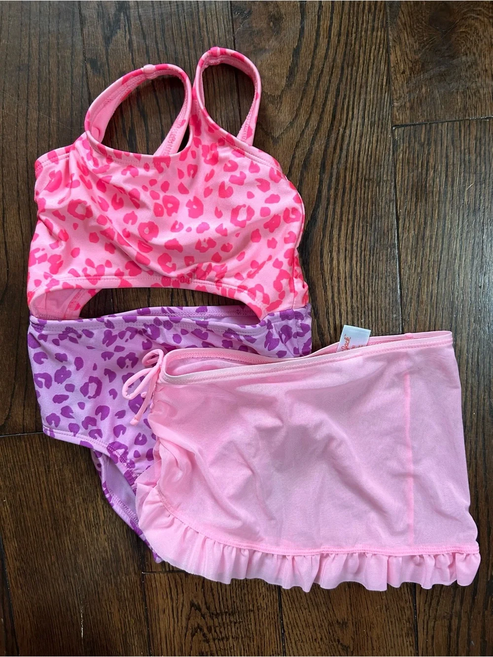 Girls XS bathing suits and cover up
